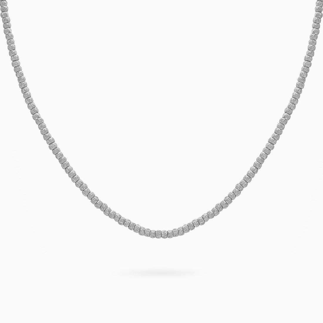 Botticelle Small Necklace, White Gold