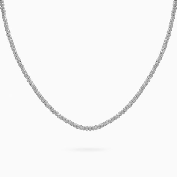 Botticelle Small Necklace, White Gold