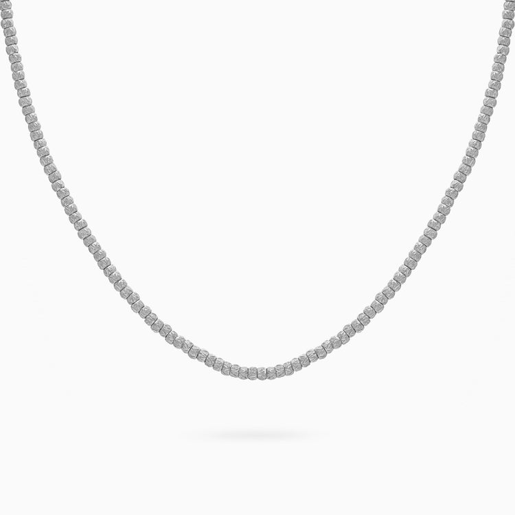 Botticelle Small Necklace, White Gold