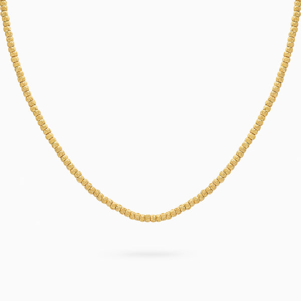 Botticelle Small Necklace, Yellow Gold