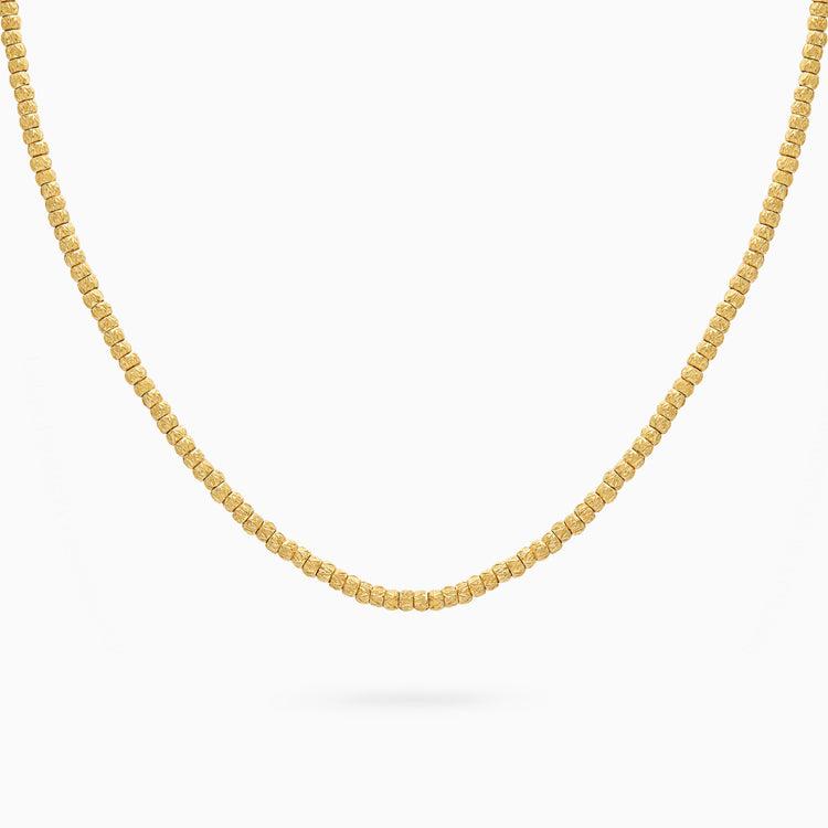 Botticelle Small Necklace, Yellow Gold