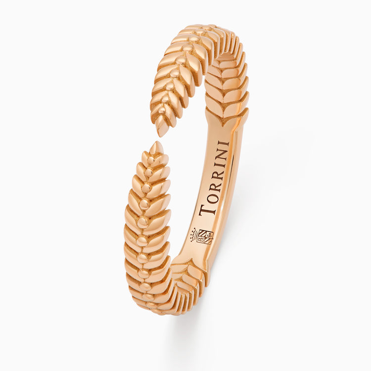 Alloro Open Classic ring, rose gold