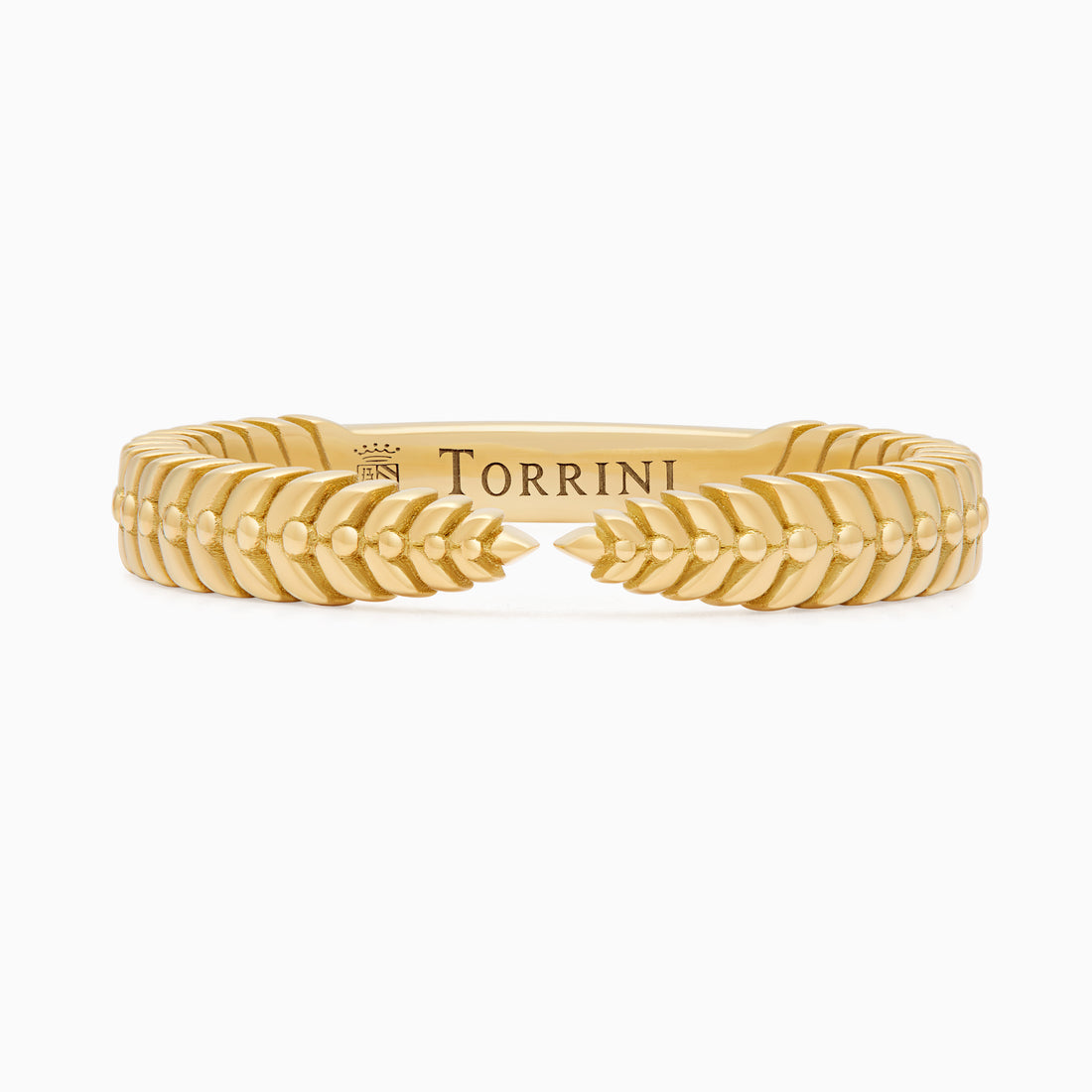 Alloro Open Classic ring, yellow gold