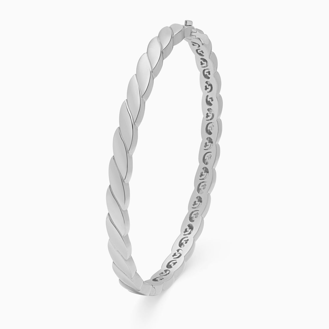 Gold Onda Bracelet, Platinum