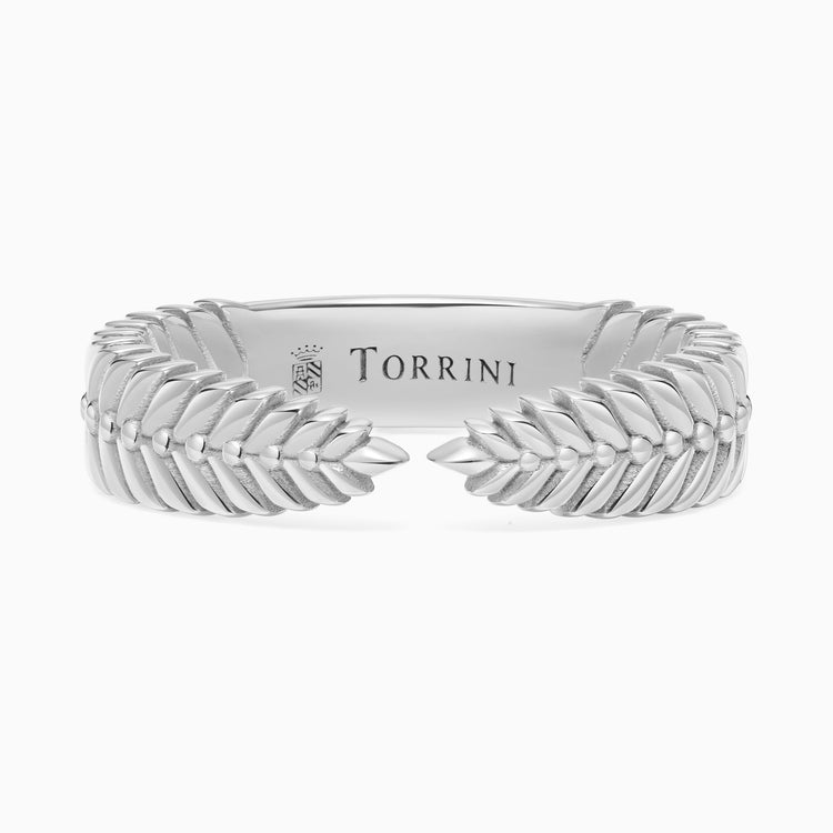Alloro Open ring, platinum