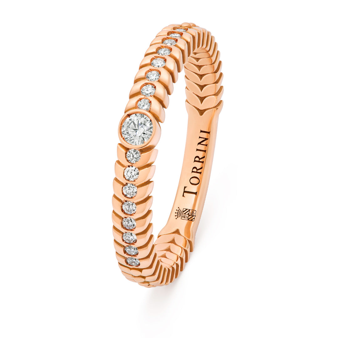 COPIA Diamond Gold Ring, Alloro