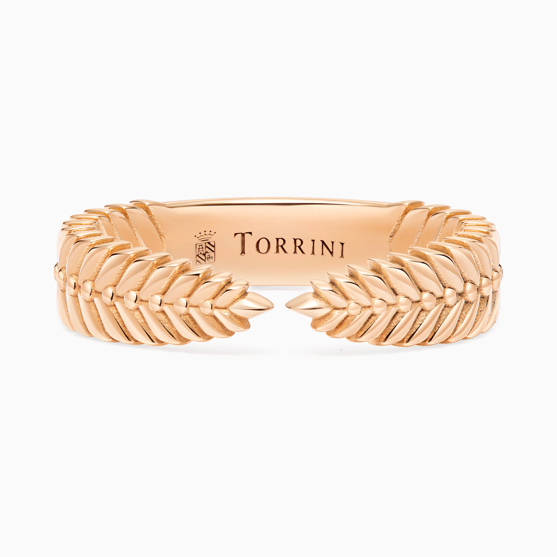 Alloro Open ring, rose gold