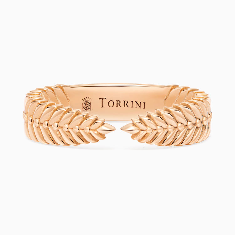 Alloro Open ring, rose gold