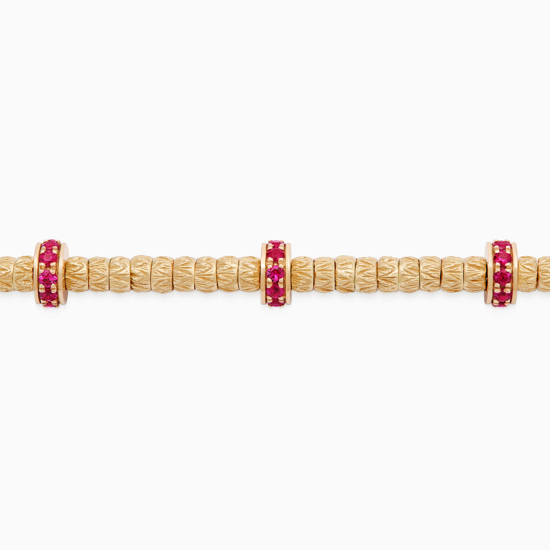 Ruby Botticelle Medium Bracelet, Rose Gold
