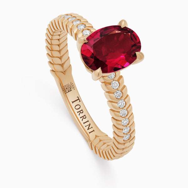 Ruby Alloro Griffe Large, rose gold