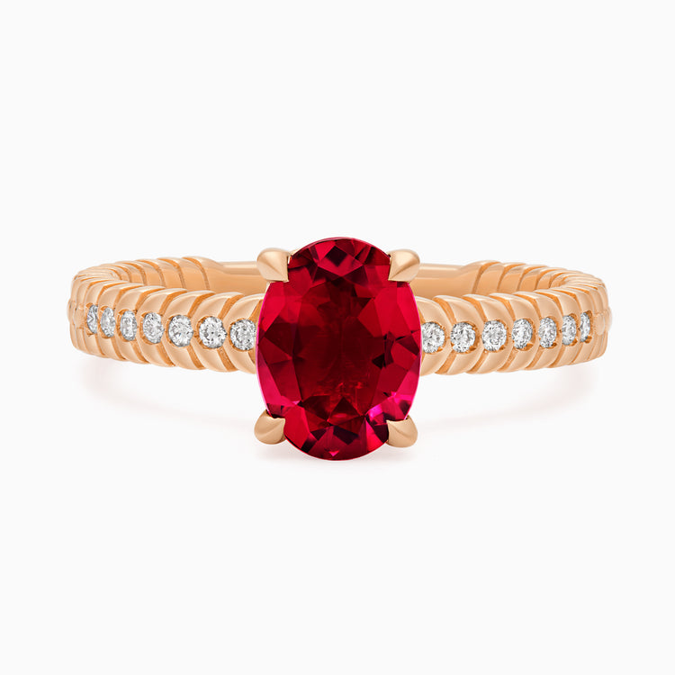 Ruby Alloro Griffe Large, rose gold