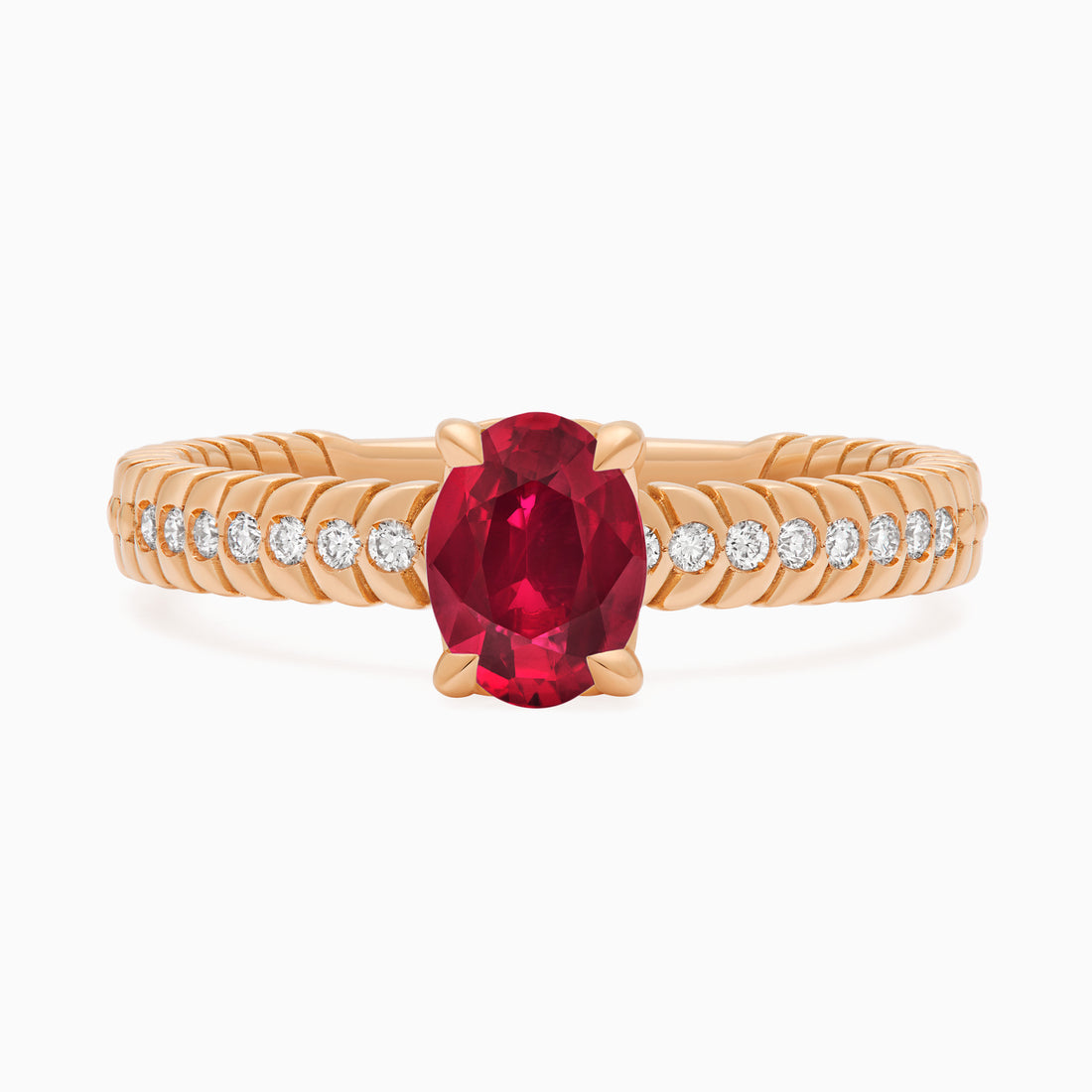 Ruby Alloro Griffe Medium, rose gold