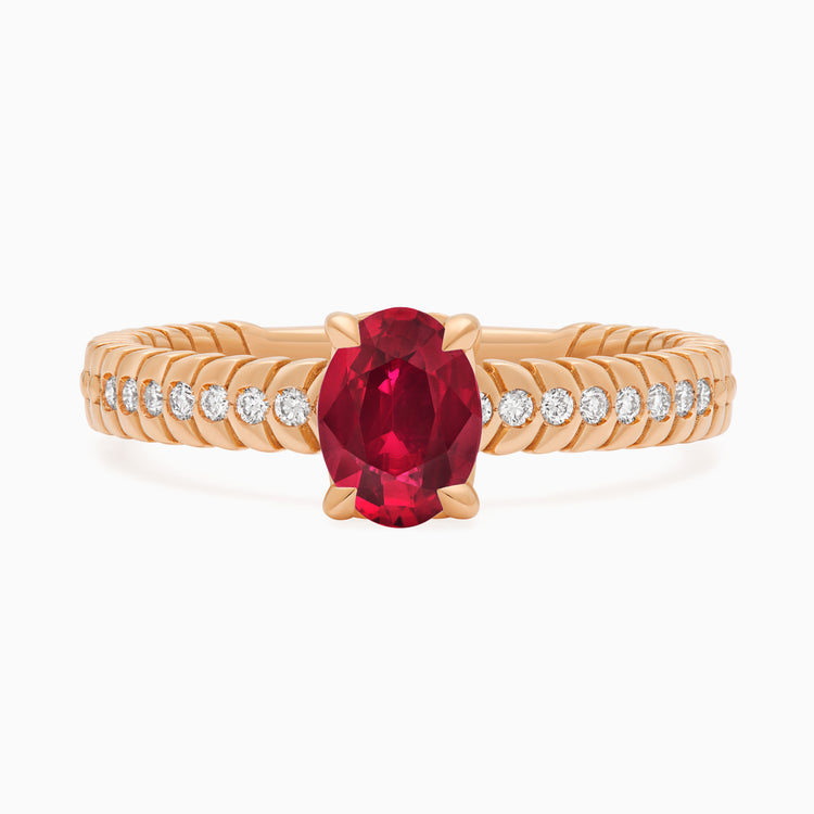 Ruby Alloro Griffe Medium, rose gold