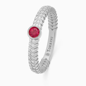 Ruby Alloro Classic Oversize, platinum