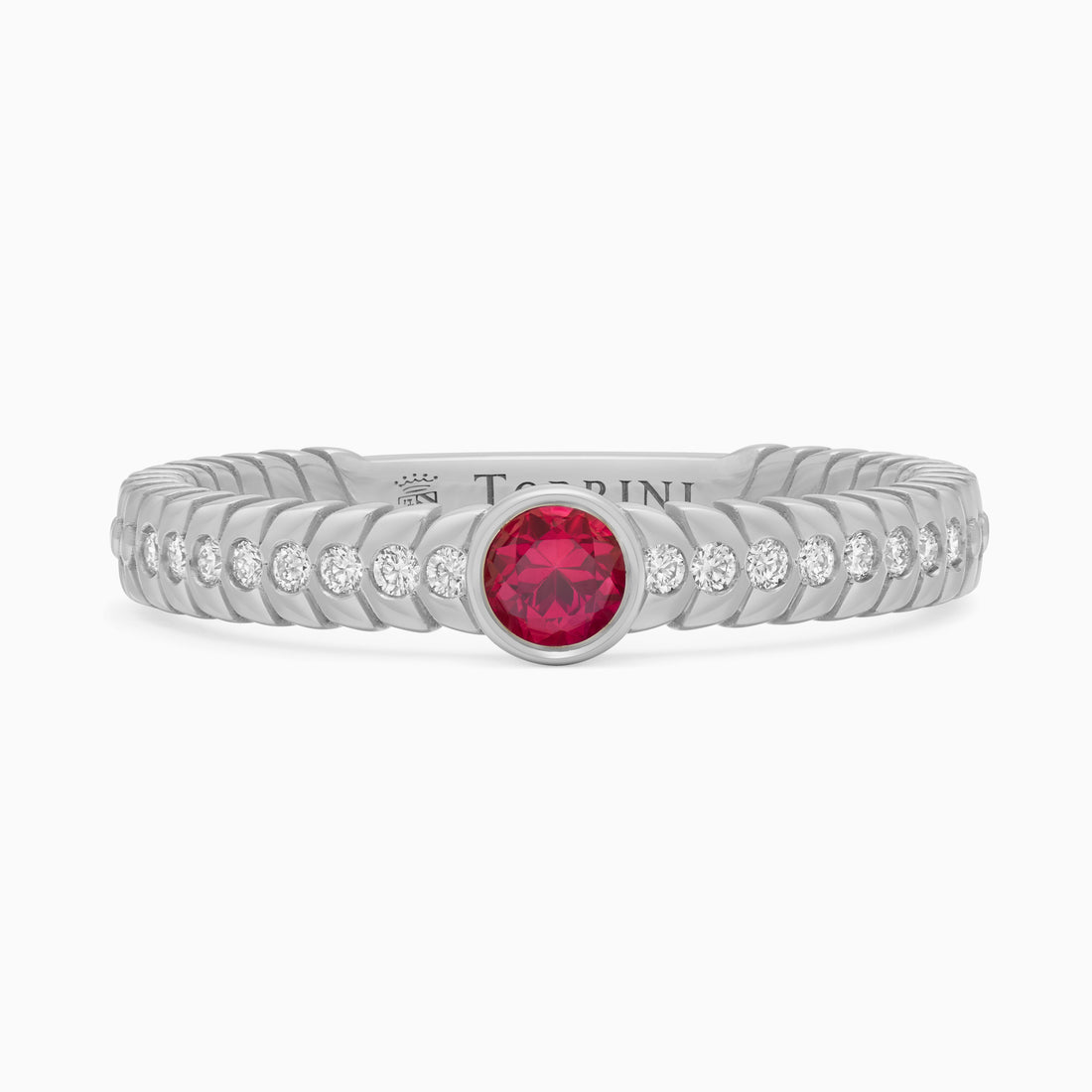 Ruby Alloro Classic Oversize, platinum
