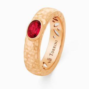 Ruby Torrini Classic Ring, rose gold
