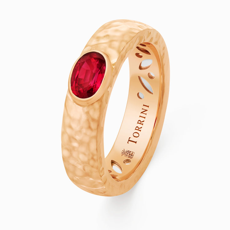 Ruby Torrini Classic Ring, rose gold