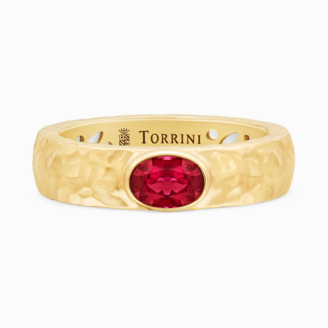 Ruby Torrini Classic Ring, yellow gold