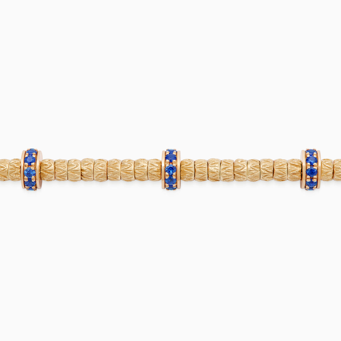 Sapphire Botticelle Medium Bracelet, Rose Gold