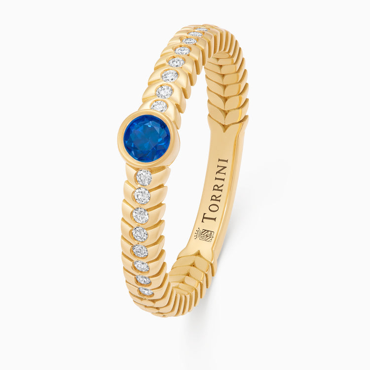Sapphire Alloro Classic Oversize, yellow gold