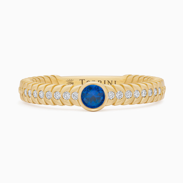 Sapphire Alloro Classic Oversize, yellow gold