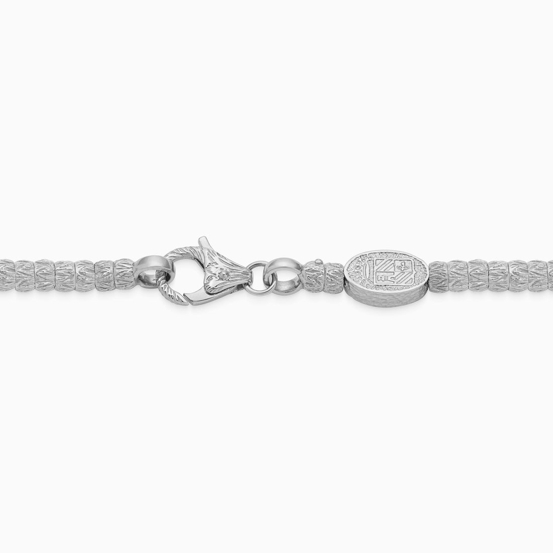 Sapphire Botticelle Small Necklace – 1 Wheel, White Gold