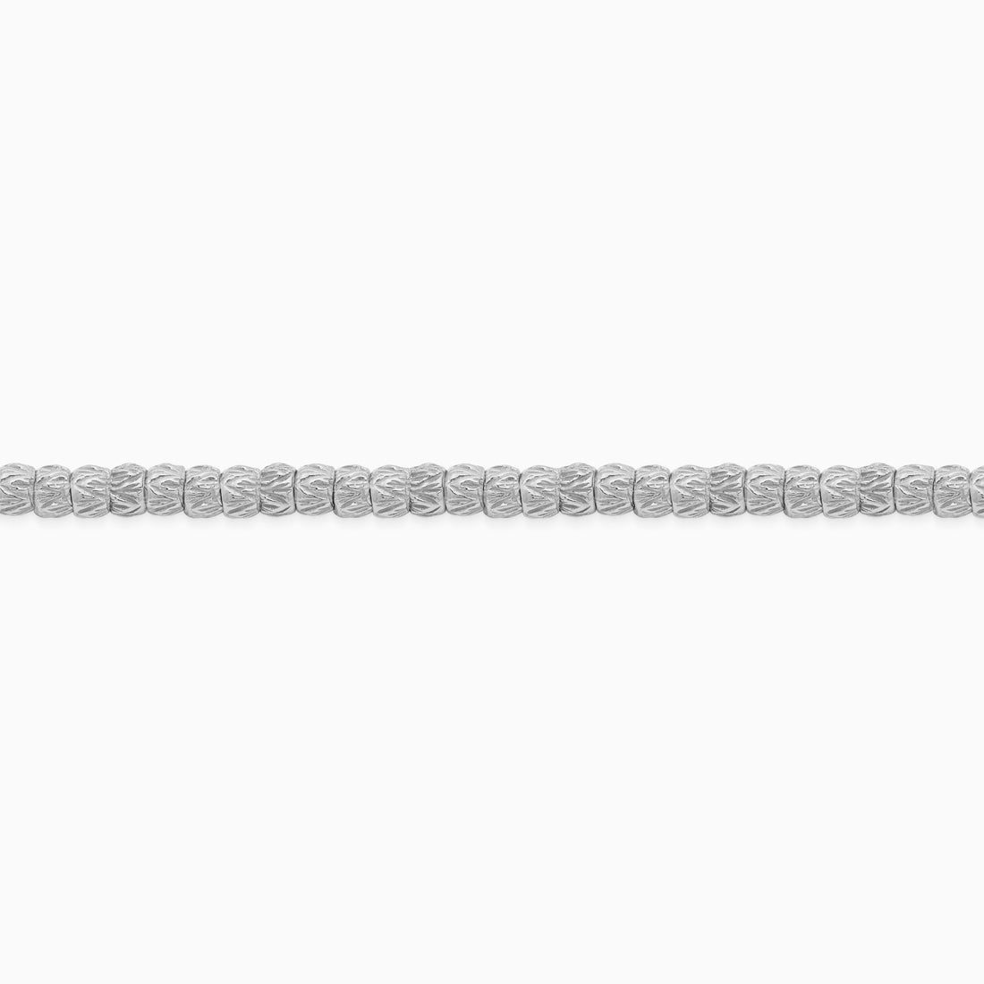 Ruby Botticelle Small Necklace – 1 Wheel, White Gold