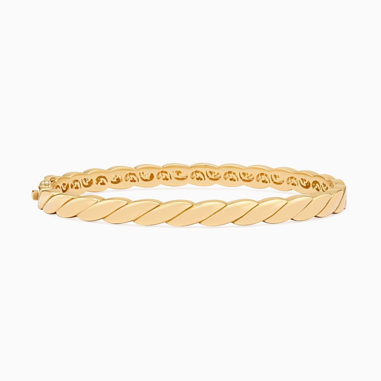 Gold Onda Bracelet, Yellow Gold