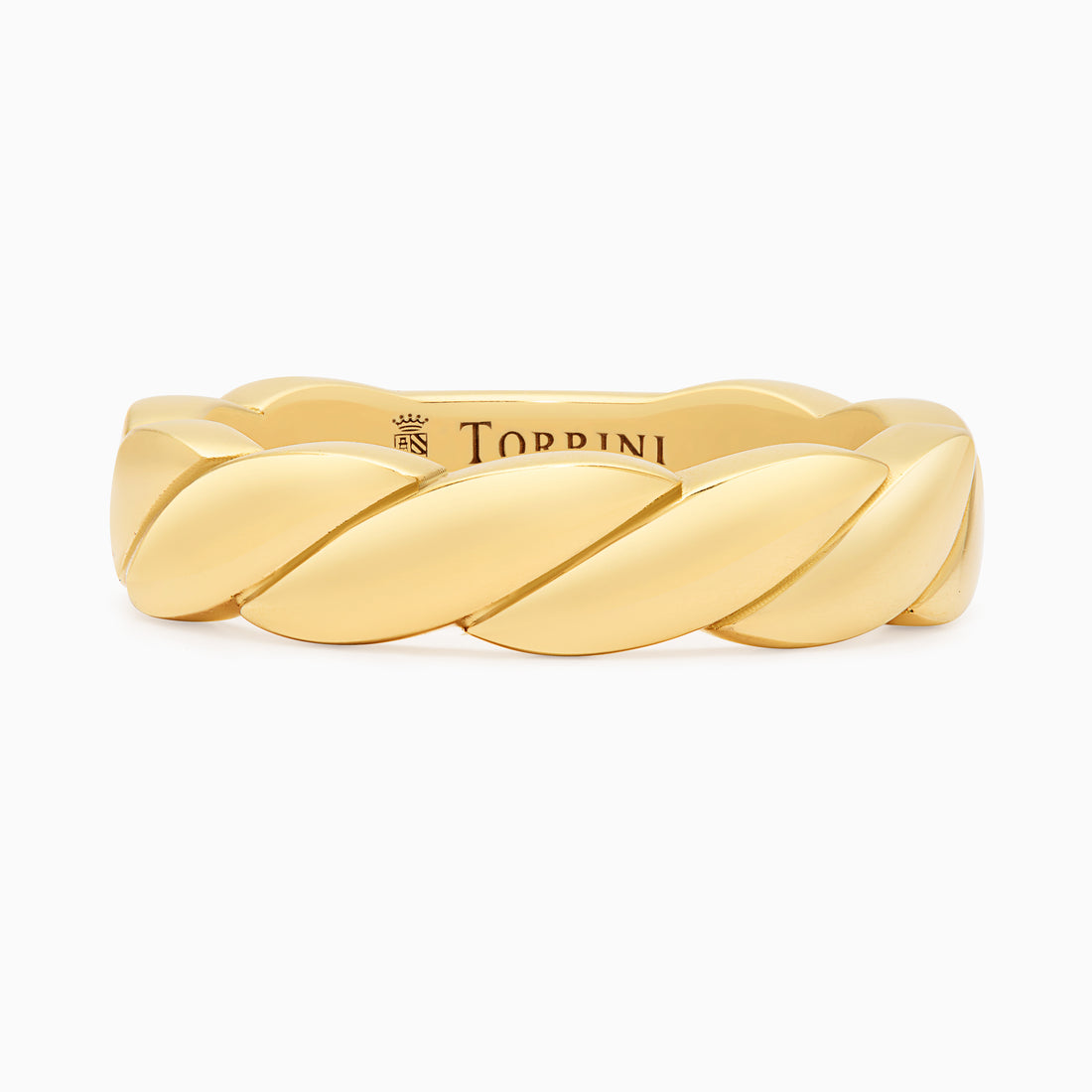 Gold Onda Ring, Yellow Gold