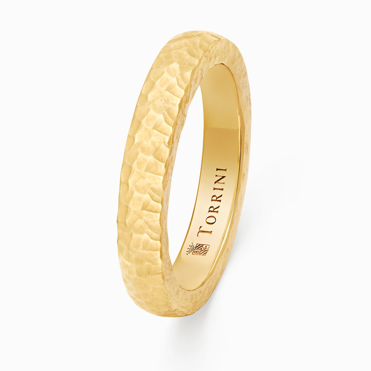 Gold Torrini Classic Ring, 3mm yellow gold